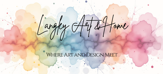 Langley Art & Home. Where art and design meet.